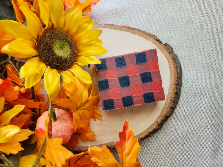Buffalo Plaid Artisan Soap