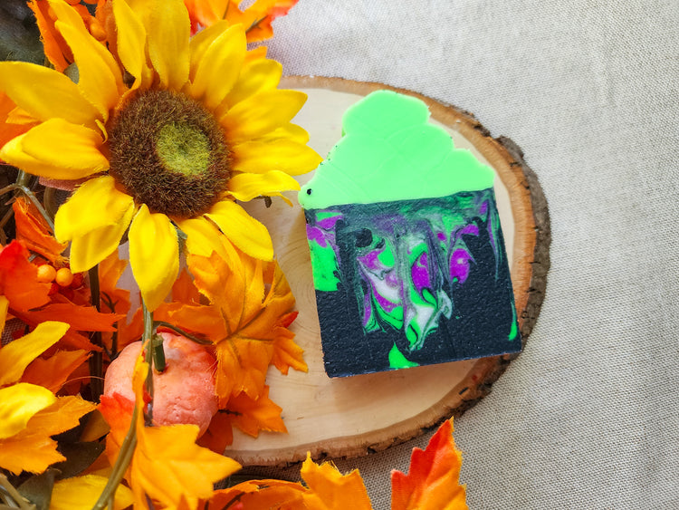 Witches Cauldron Frosted Soap