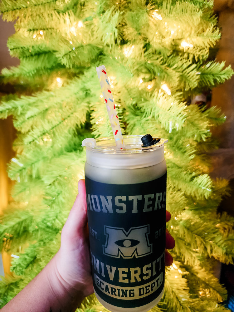 Monsters University Cup with Straw & Lid