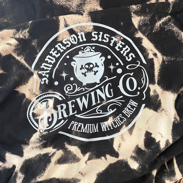 Bleached Sanderson Sisters Brewing Tee & Crewneck