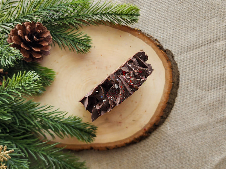 Peppermint Bark Frosted Soap