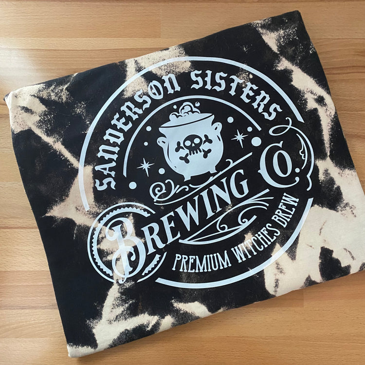 Bleached Sanderson Sisters Brewing Tee & Crewneck