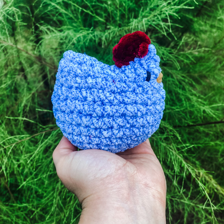 Crochet Chicken Plushie