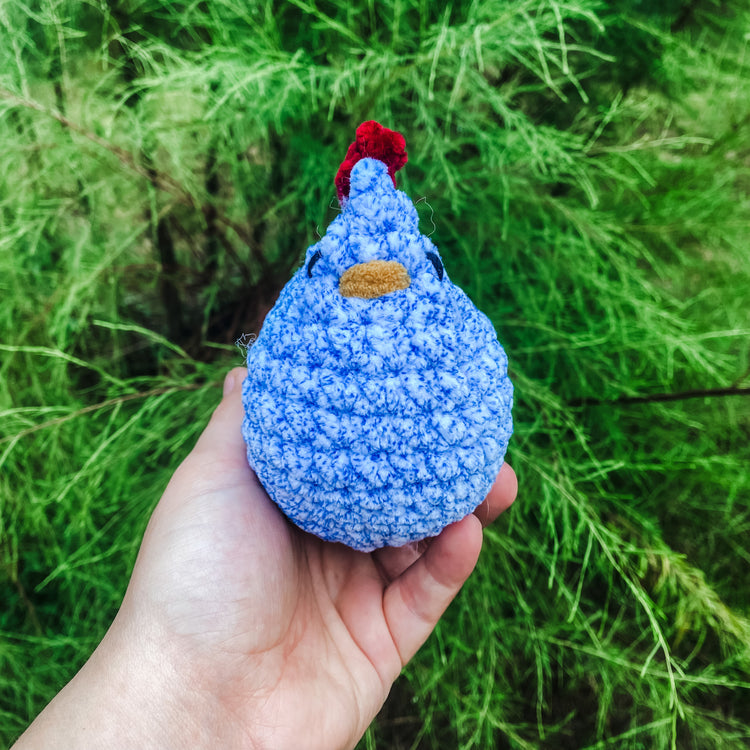 Crochet Chicken Plushie