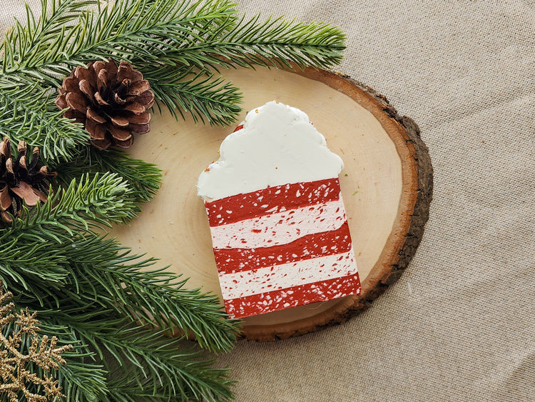Candy Cane Lane Frosted Soap