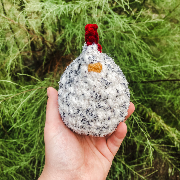 Crochet Chicken Plushie