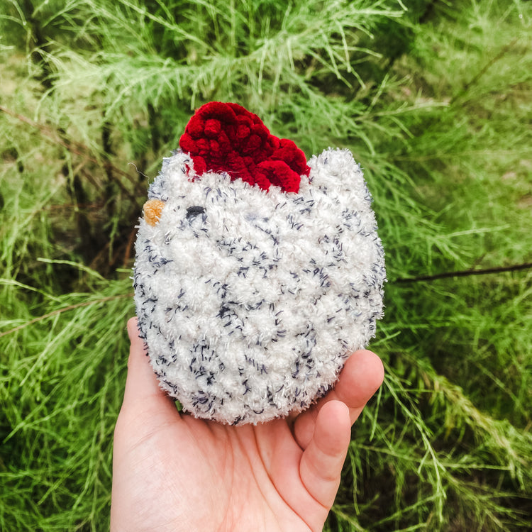 Crochet Chicken Plushie
