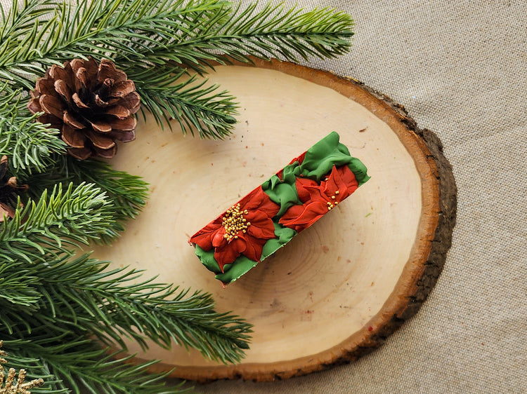 Poinsettia Artisan Soap