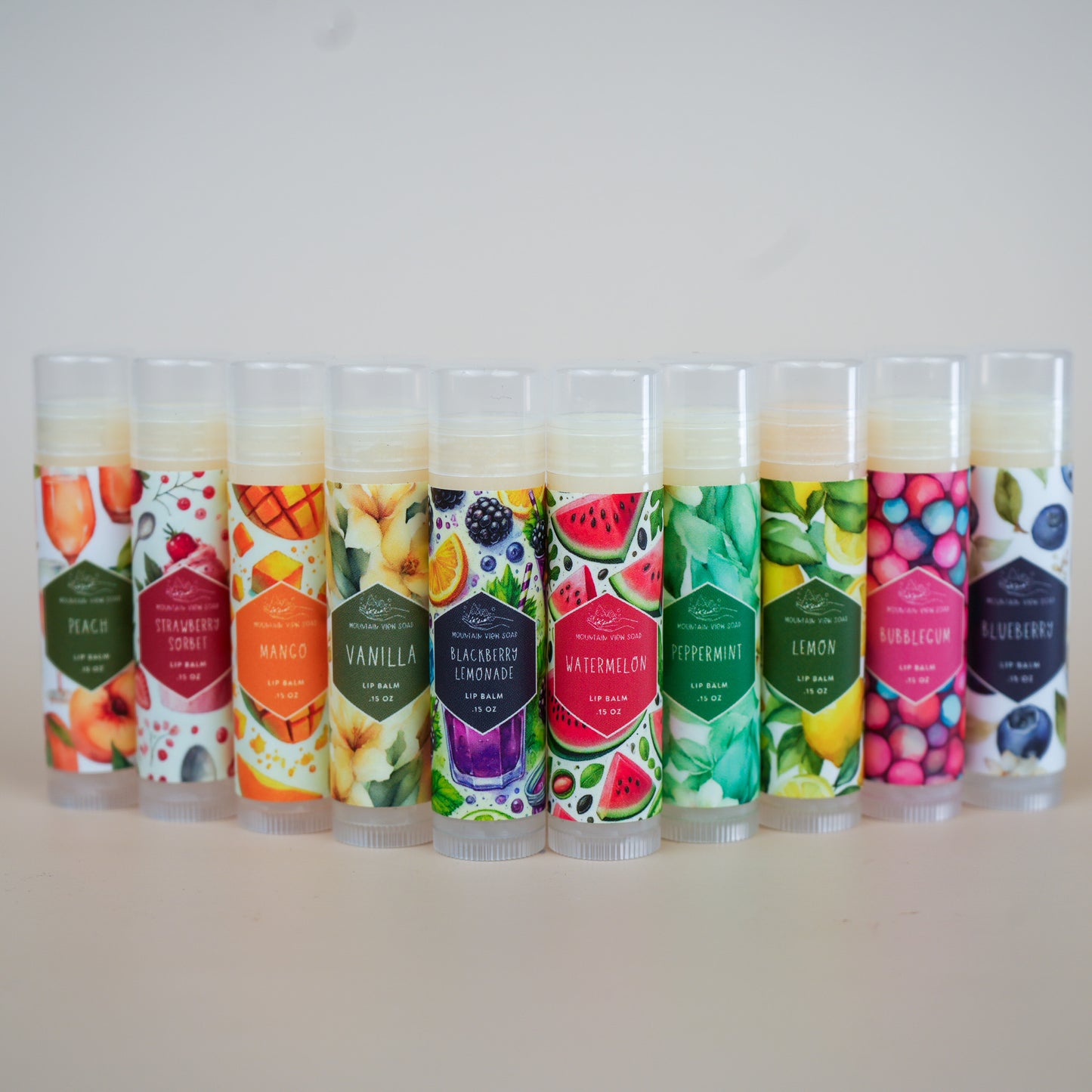 10 PACK: Lip Balms