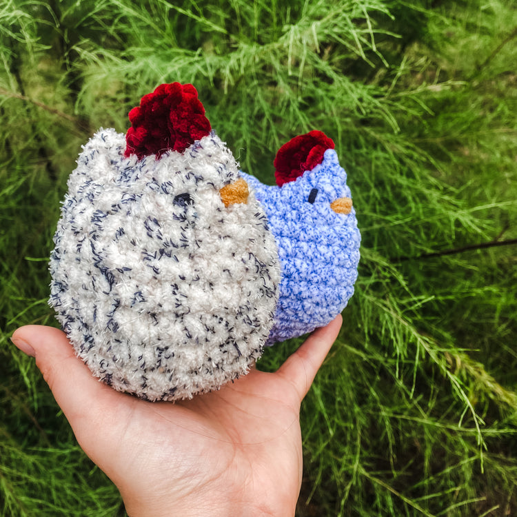 Crochet Chicken Plushie