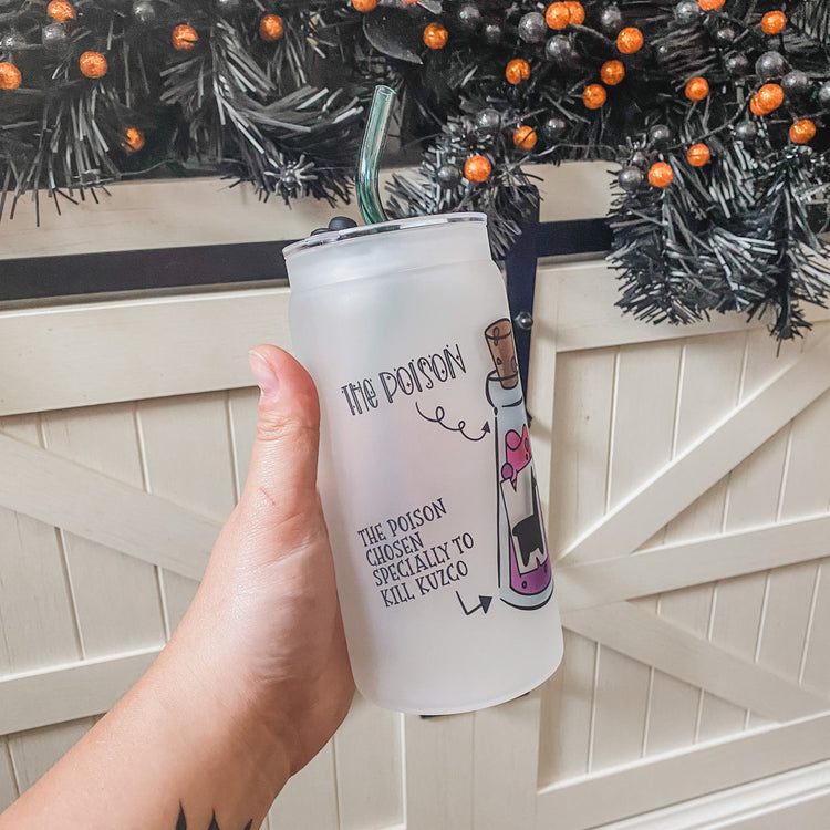 Poison Cup with Straw & Lid