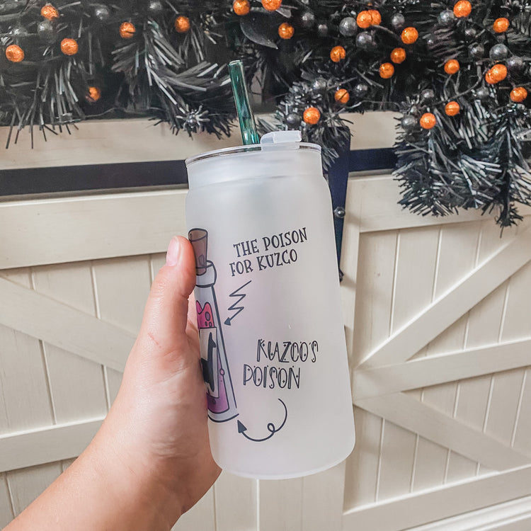 Poison Cup with Straw & Lid