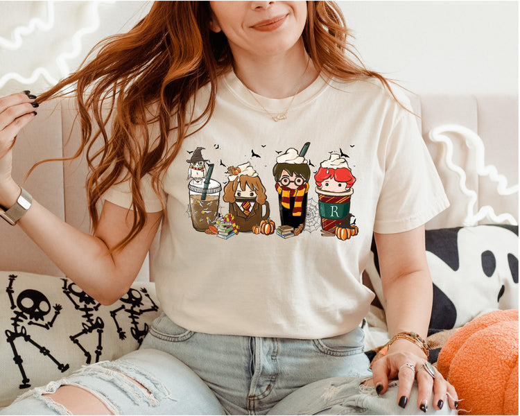 Wizard Coffee Tee & Crewneck