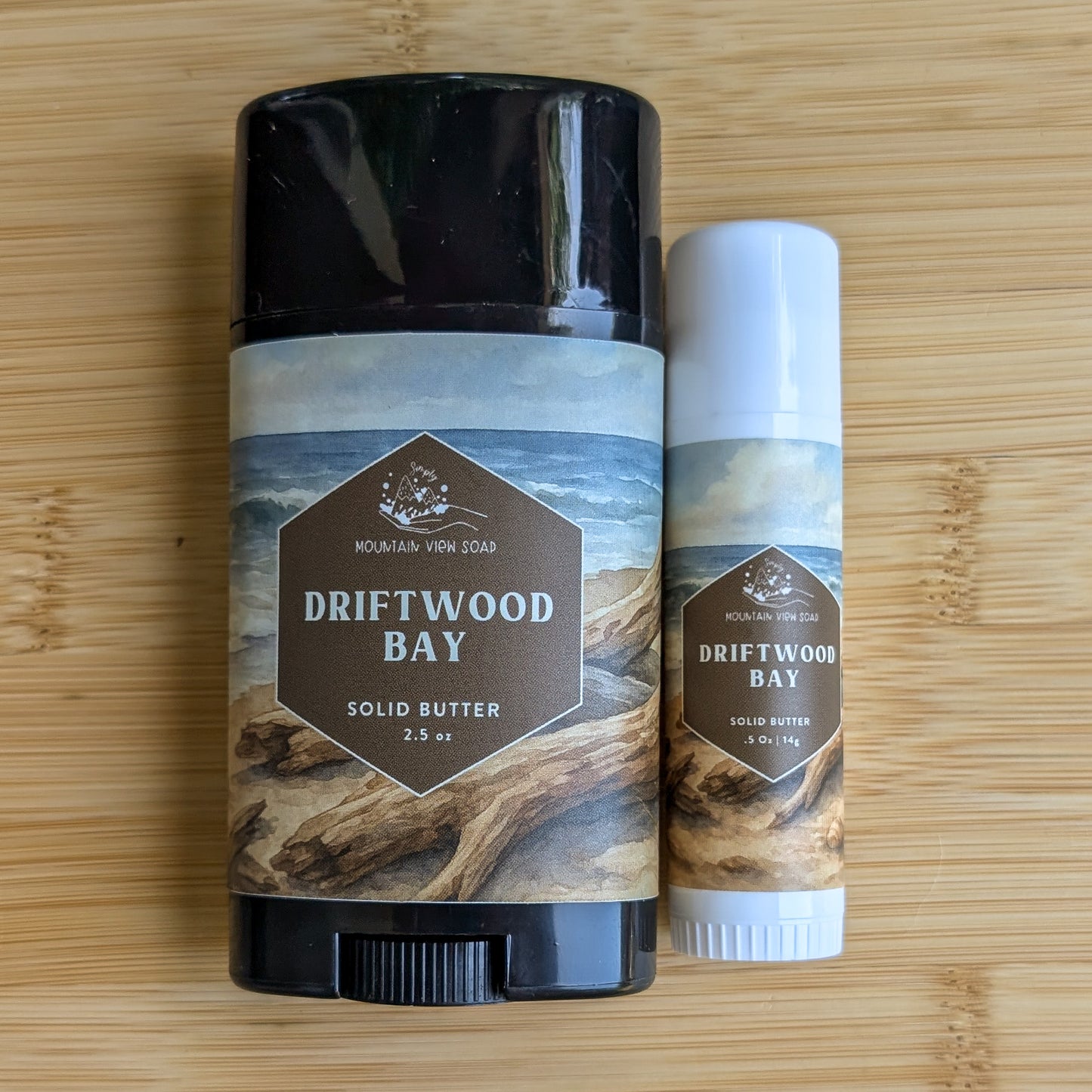 BUNDLE: Large & Travel Sized Solid Body Butter Stick