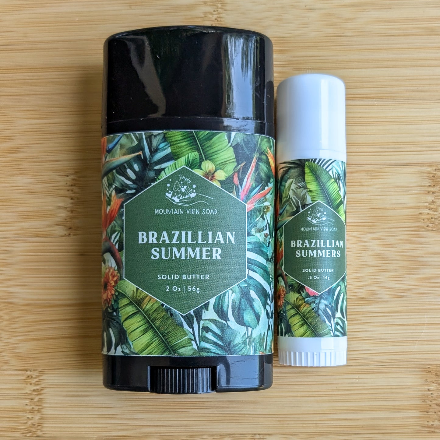 BUNDLE: Large & Travel Sized Solid Body Butter Stick