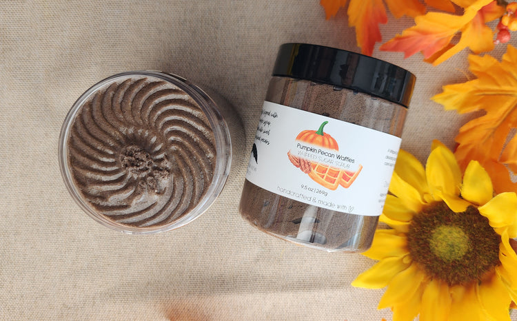 Pumpkin Pecan Waffles Sugar Scrub