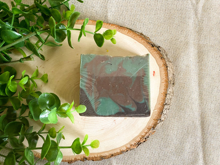 Mahogany Teakwood Artisan Soap