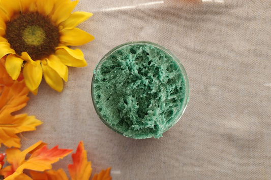 Basil, Sage, & Mint Sugar Scrub