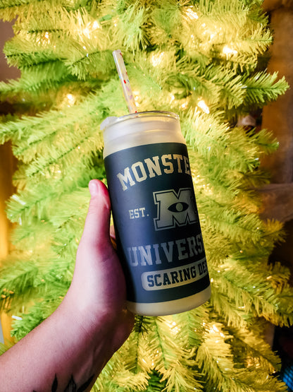 Monsters University Cup with Straw & Lid