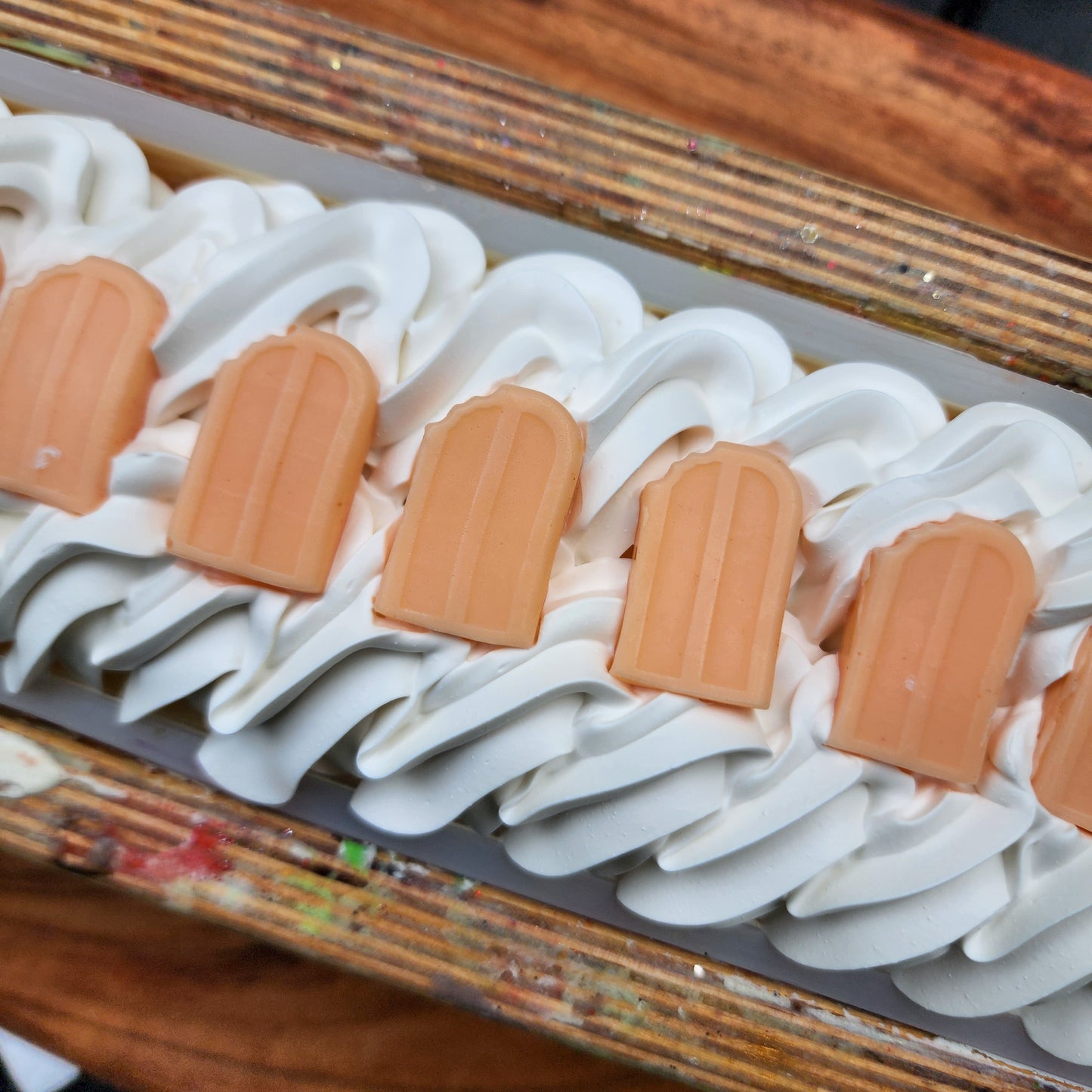 Orange Creamsicle Frosted Soap