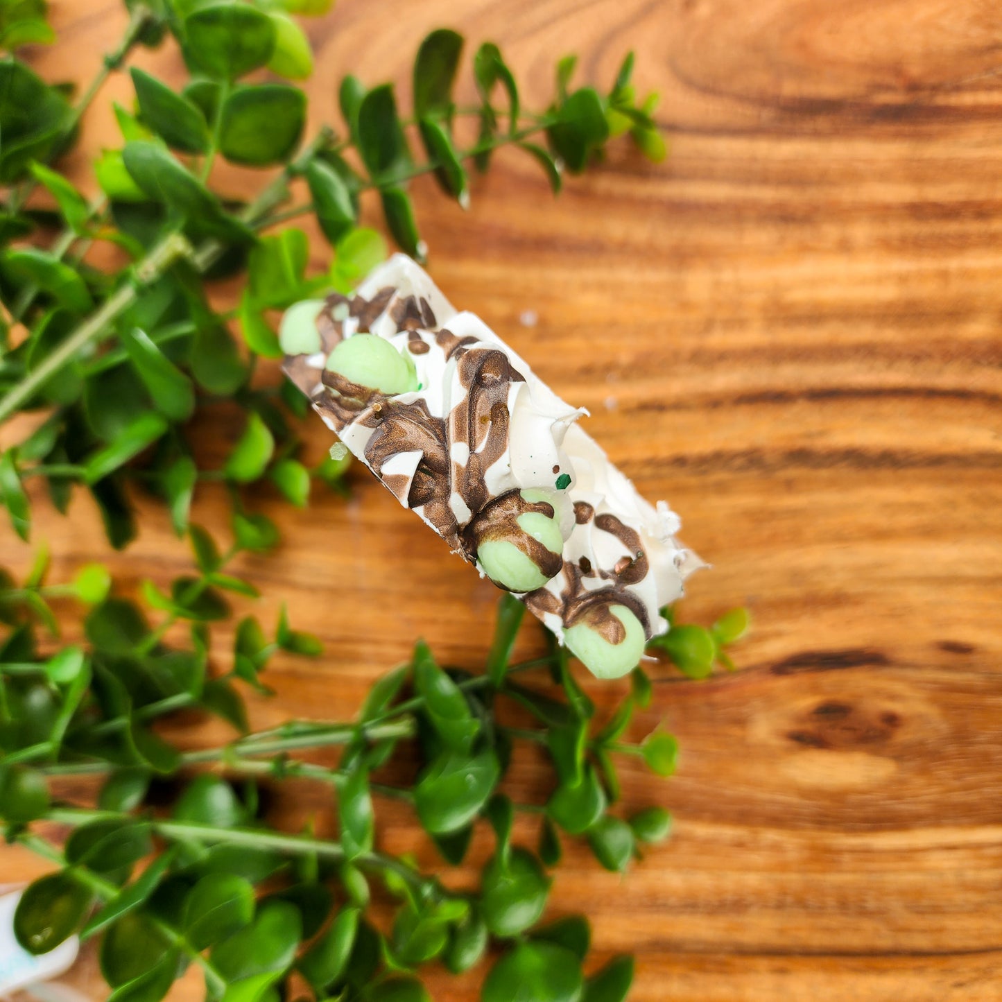 Mint Chocolate Chip Frosted Soap