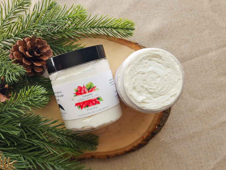 Poinsettia Whipped Body Butter