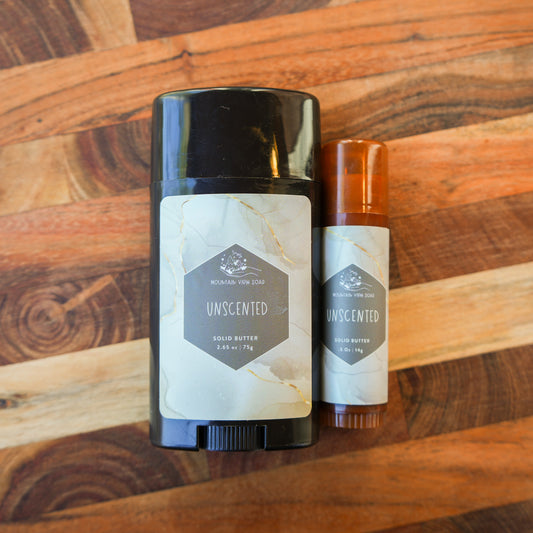 BUNDLE: Large & Travel Sized Solid Body Butter Stick