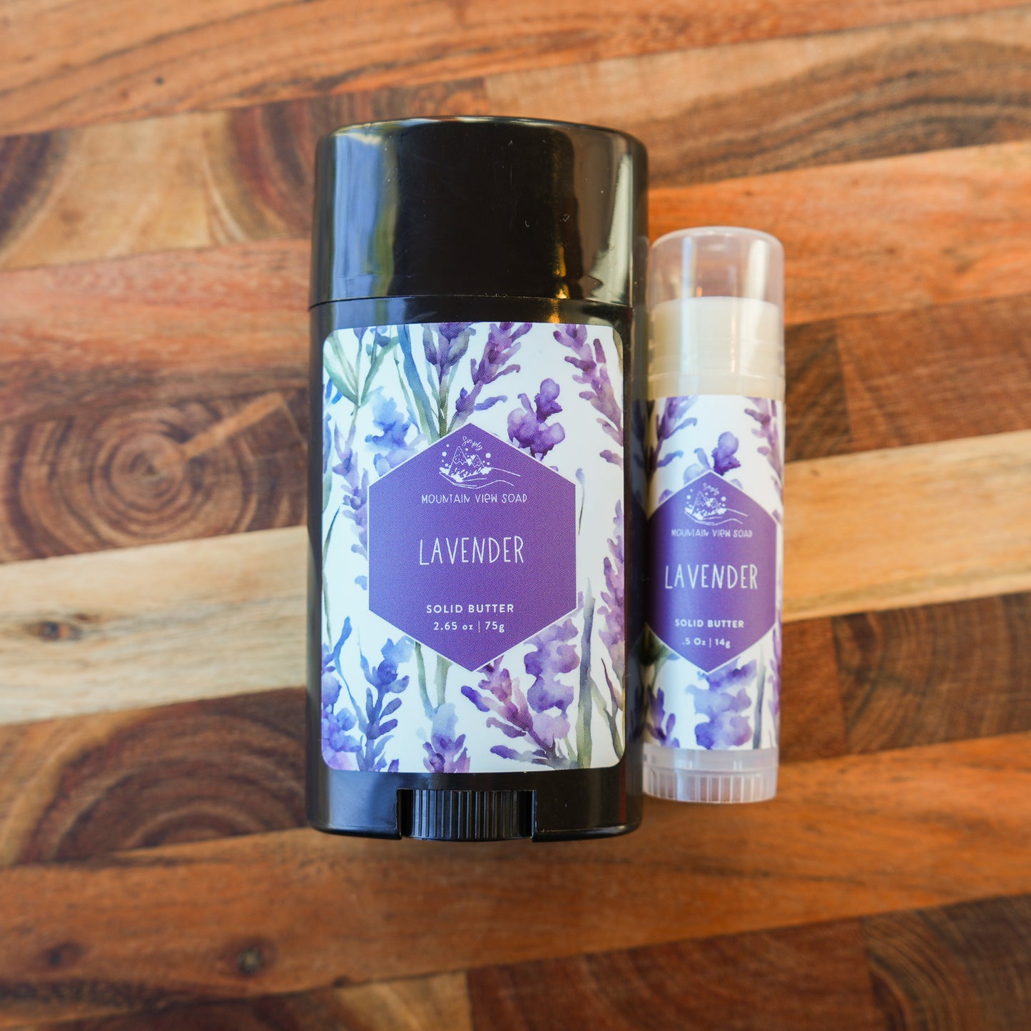 BUNDLE: Large & Travel Sized Solid Body Butter Stick