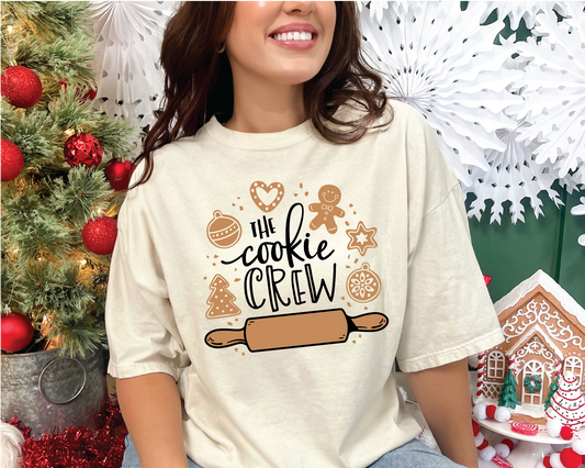 Cookie Crew With Rolling Pin Tee & Crewneck