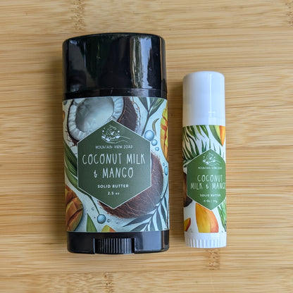 BUNDLE: Large & Travel Sized Solid Body Butter Stick