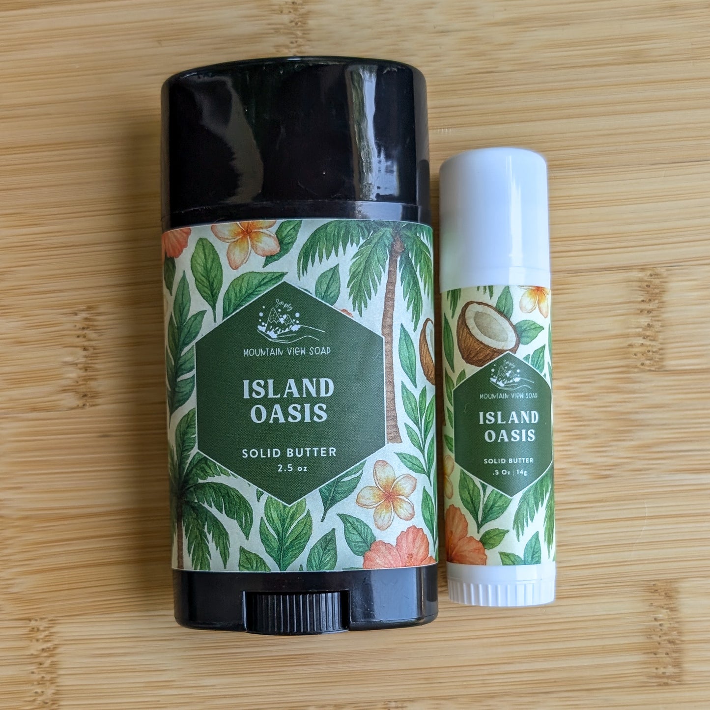 BUNDLE: Large & Travel Sized Solid Body Butter Stick