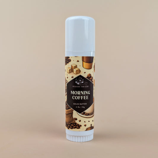 Morning Coffee Travel Solid Body Butter Sticks