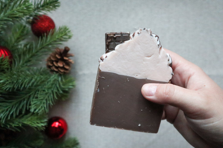 Hot Chocolate Frosted Soap